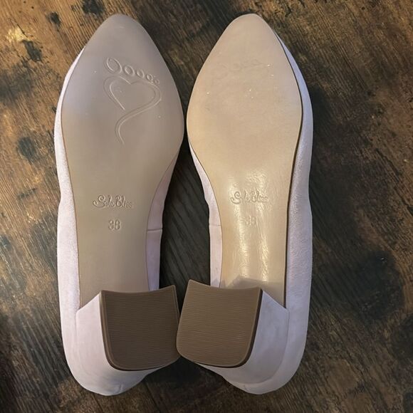 Sole Bliss Ingrid heels in Blush Suede Size 38 / Néw No Box - Picture 10 of 11